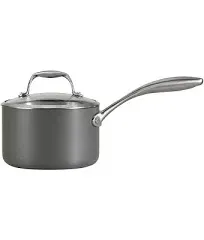 3 Qt. Hard-Anodized Aluminum Nonstick Covered Sauce Pan