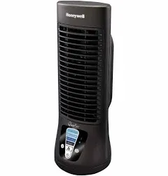 Honeywell Quietset Slim Tower 13" 4-Speed Fan - Black