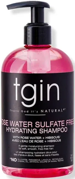 Tgin Rose Water Sulfate-Free Hydrating Shampoo