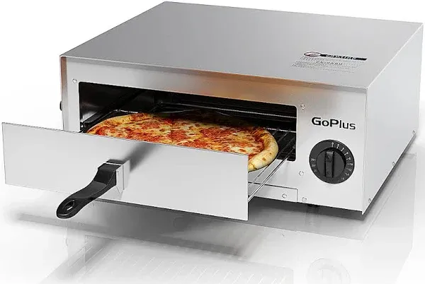 Goplus Kitchen Commercial Pizza Stainless Steel Counter Top Snack Pan Oven Bake