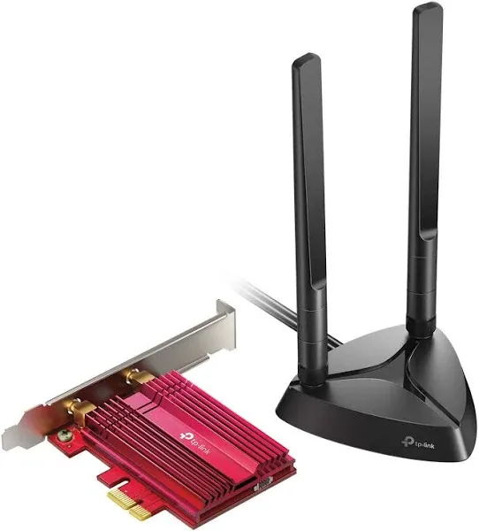 AX3000 Wi-Fi 6 Bluetooth 5.0 PCIe Adapter TP-Link Archer TX3000E