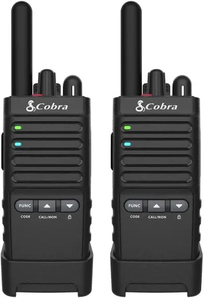 COBRA Pro Business Radio PX655 300,000 Sq ft 42-MILE 22-Ch. Walkie-Talkies<wbr/>, PAIR