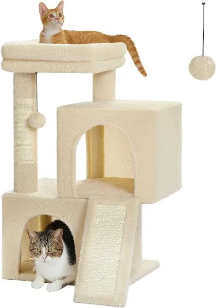 Pawz Road All-in-One 30-Inch Dual Condos Cat Tree