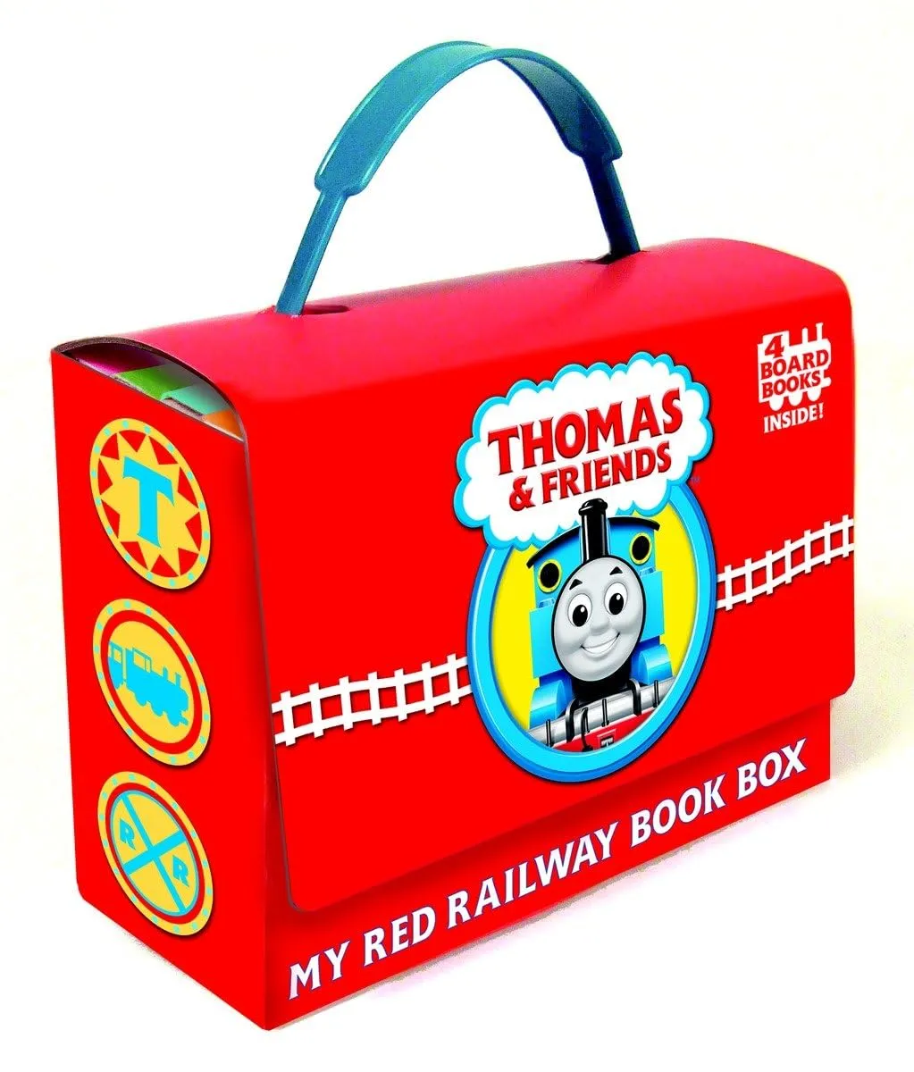 Thomas &amp; Friends : My Red Railway Book Box NEW 4 Board Books