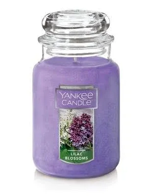 Yankee Candle Lilac Blossoms  22 oz Original Large Jars Scented Candle Essential