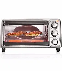 Black+decker 4-Slice Toaster Oven Even Toast Technology