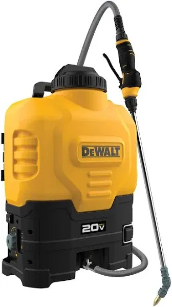 DEWALT Backpack Sprayer 4 Gal. 20V MAX Li-ion Adjustable Spray Tip (Tool Only)