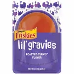 Friskies Lil' Gravies Cat Food, Savory Salmon Flavor - 1.55 oz