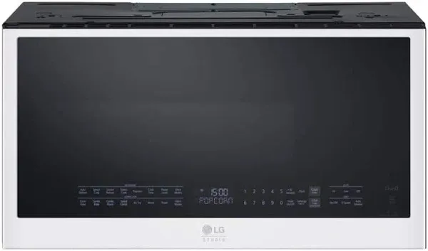 LG Studio 1.7 Cu. Ft. Convection Over-the-Range Air Fry Microwave Oven