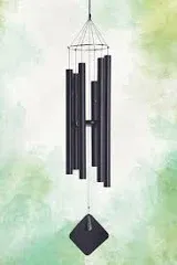 Music of the Spheres Pentatonic Mezzo Unique Outdoor Wind Chime, 22.5&#034;