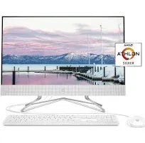 HP 24-dd0010 All-in-One Computer - Athlon 3050u - 8 GB Ram -