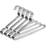 40 Pack Stainless Steel Strong Metal Coat Hanger Clothes