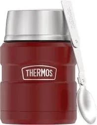 Thermos 16 oz. Stainless King Vacuum Insulated Stainless Steel Food Jar Blue