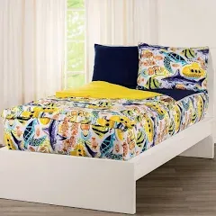 Siscovers Beneath The Waves Bunkie Deluxe Zipper Bedding Set - Twin