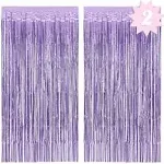 Euphoria Curtain - matte purple foil curtain