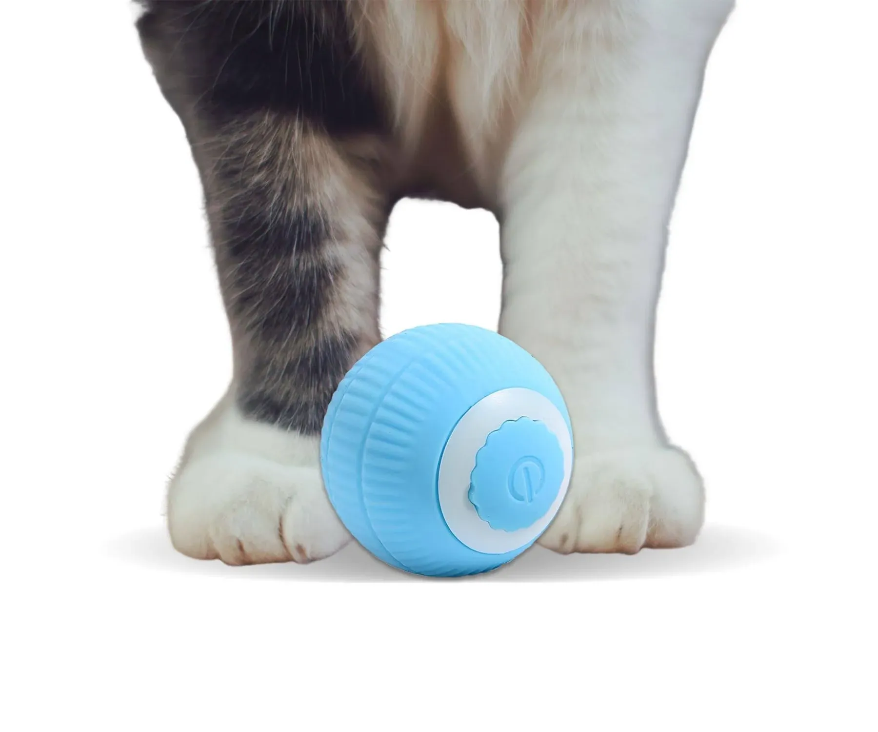 Found Notice Christmas Smart Cat Toy, Gravity Smart Roller Ball, Interactive Cat ...