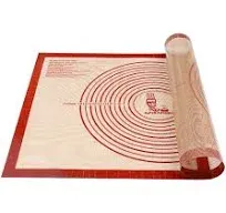 Non-slip Silicone Pastry Mat Extra Large with Measurements 28&#039;&#039;By 20&#039;&#039; for Si...