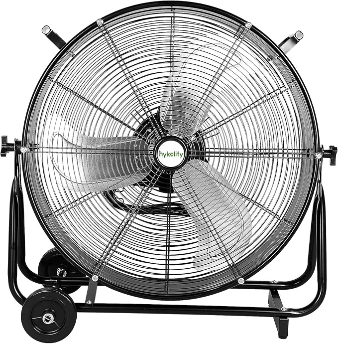 Bilt Hard 24" 8100 CFM High Velocity Industrial Drum Fan