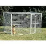 Midwest Chain Link Portable Dog Kennel 120" x 72" x 72"