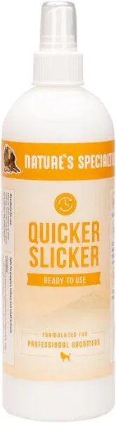 Quicker Slicker Ready to Use Detangling and Conditioning Spray, Natural Choic...