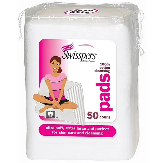 Swisspers Premium Ultra Soft Facial Cleansing Cotton Pads