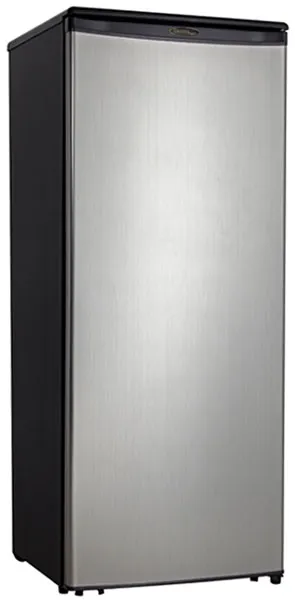 Danby Designer 11 Cu. ft. Refrigerator, Black/Stainless Steel (DAR110A1BSLDD)