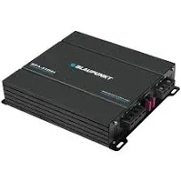 Blaupunkt BPA-E1001 Class D Monoblock Car Amplifier - 2000W Max Power, 1000W RMS at 1 Ohm, Compact Design