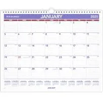 AT-A-GLANCE 2025 Monthly Wall Calendar Medium 15 x 12 - Monthly Wall Calendars