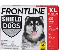 Frontline Shield for Dogs Flea & Tick Treatment