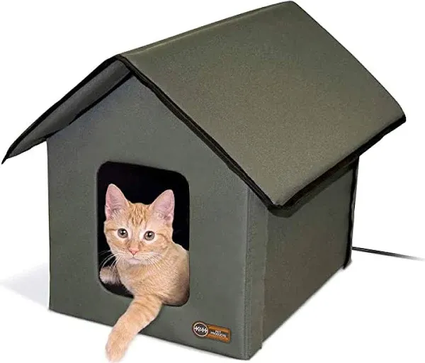 K&H Pet Outdoor Heated Kitty House