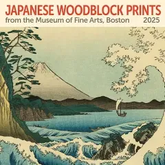 Japanese Woodblocks Museum of Fine Art 2025 Wall Calendar