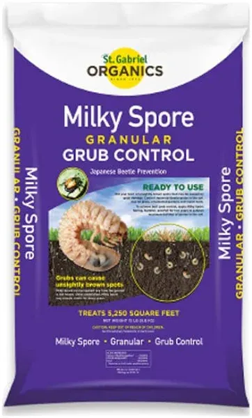 St. Gabriel Organics Milky Spore Granular Grub Control