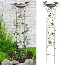 Lewiswayne Garden Trellis Bird Bath