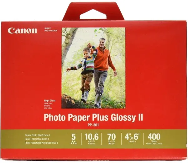 Canon Glossy Photo Paper Plus II