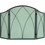 Pleasant Hearth Arched 3-Panel Fireplace Screen