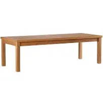 Modway Upland Outdoor Patio Teak Wood Coffee Table - EEI-4122