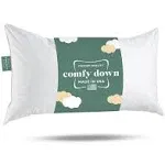 ComfyDown 95% Feather 5% Down, Rectangle Decorative Pillow Insert, Sham STUFFER. - 14" x 16"