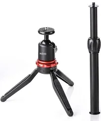 Movo MV-T1 Adjustable Tabletop Tripod