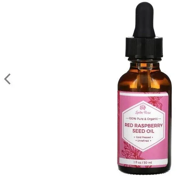 Leven Rose 100% Pure & Organic Red Raspberry Seed Oil