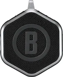 PlayBetter Bushnell Wingman Mini (Silver/Black) Magnetic GPS Golf Speaker Bun...