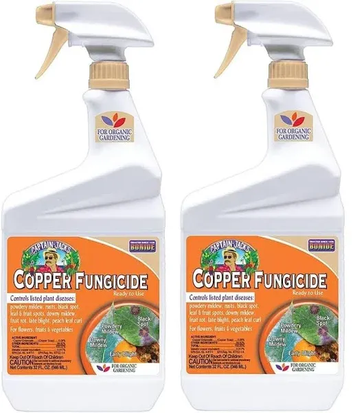 Bonide Products 775 Ready-to-Use Copper Fungicide 32-Ounce [2-pack]