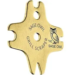 The Sage Owl BBQ Grill Scraper Cleaning Tool Buddies Pack