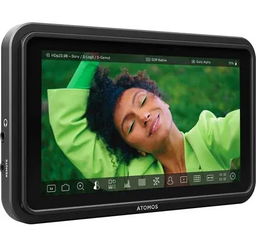 Atomos Shinobi II HDMI 4K Monitor with HDR Touchscreen, All Day Battery Life, and Lightweight Design (Black)