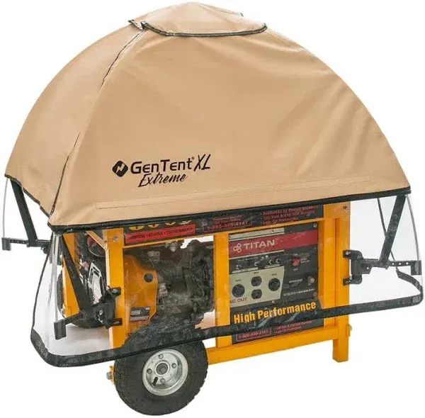 GenTent XL Generator Running Cover Universal Kit