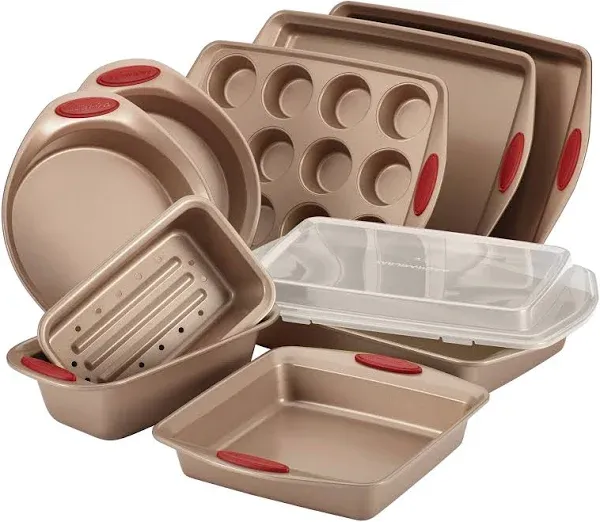 Rachael Ray Cucina 10-Piece Nonstick Bakeware Set