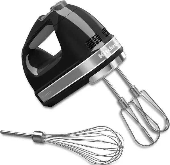 KitchenAid - 7-Speed Hand Mixer - Contour Silver