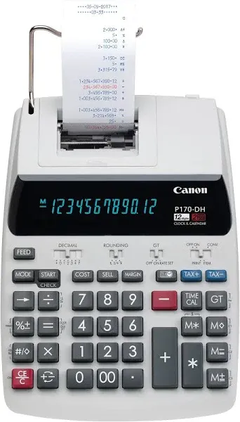 Canon P170-DH-3 Printing Calculator