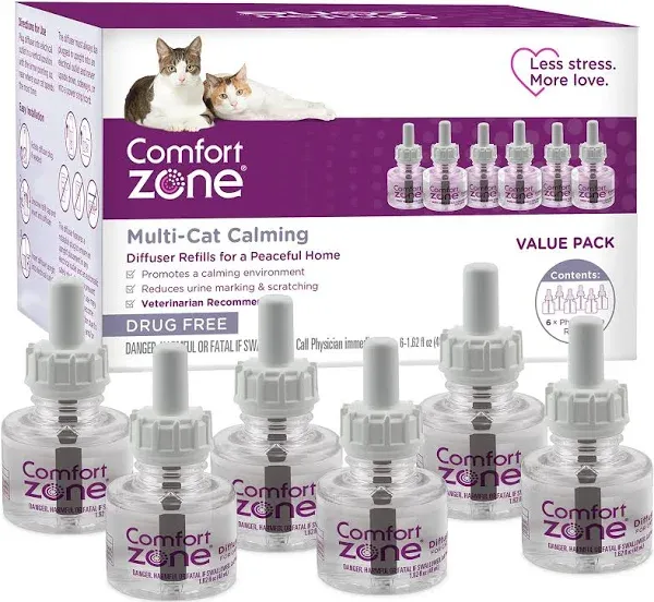 Comfort Zone Multi Cat Diffuser Refills