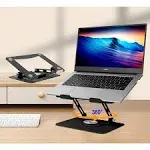 Uncaged Ergonomics Swivel Laptop Stand