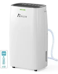 32pint Dehumidifier For Basement And Large Room 2000 Sq. Ft Quiet Dehumidifier F